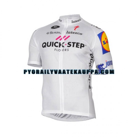 Pyöräilypaita + Bib Pyöräilyshortsit 2017 Quick-Step Floors Miehet N005