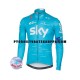 Pyöräilypaita Talvi Thermal Fleece 2017 Team Sky Miehet N002