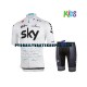 Pyöräilypaita + Pyöräilyshortsit 2017 Team Sky Lapset N003