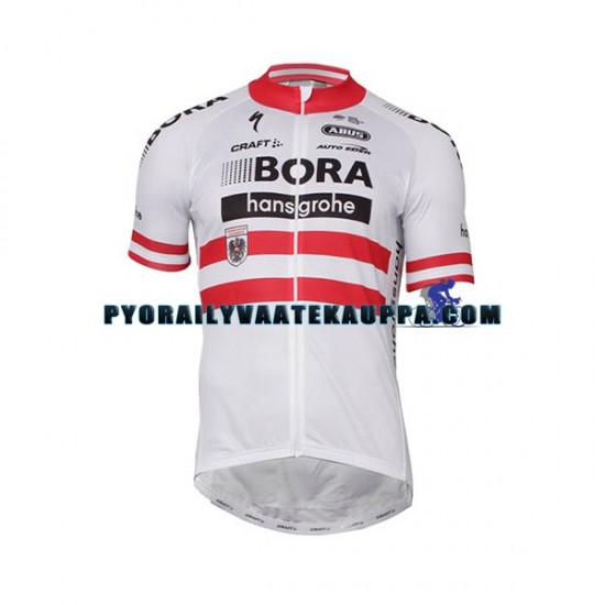 Pyöräilypaita + Bib Pyöräilyshortsit 2017-18 Bora-Hansgrohe Miehet N005