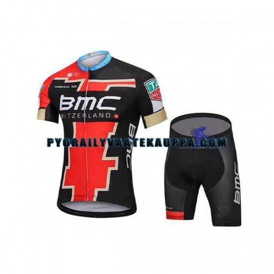 Pyöräilypaita + Pyöräilyshortsit 2018 BMC Racing Team Miehet N002