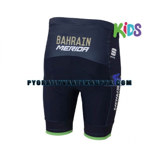 Pyöräilyshortsit 2018 Bahrain Merida Lapset N001