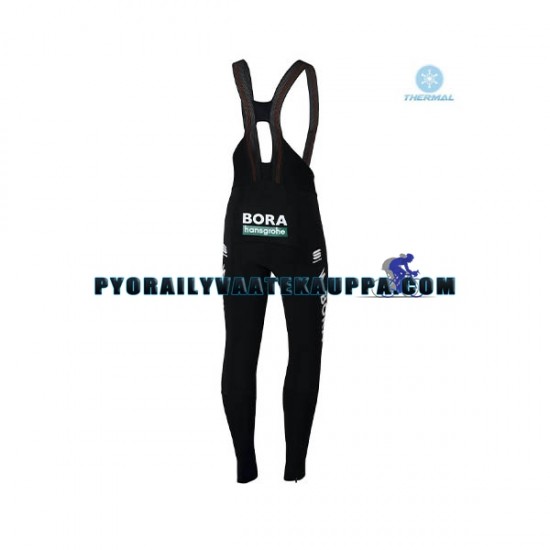 Bib Pyöräilyhousut Talvi Thermal Fleece 2018 Bora Hansgrohe Miehet N001