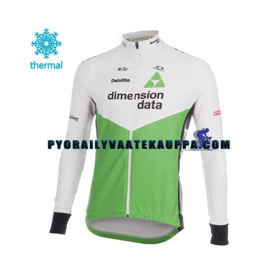 Pyöräilypaita Talvi Thermal Fleece 2018 Dimension Data Miehet N001