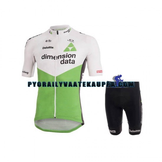 Pyöräilypaita + Pyöräilyshortsit 2018 Dimension Data Miehet N001