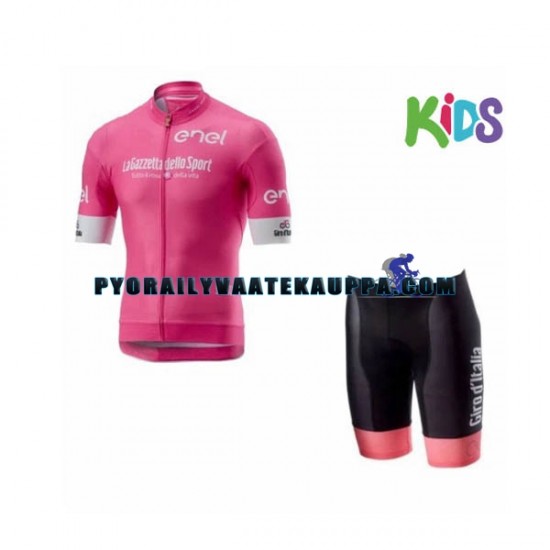 Pyöräilypaita + Pyöräilyshortsit 2018 Giro d Italia Lapset