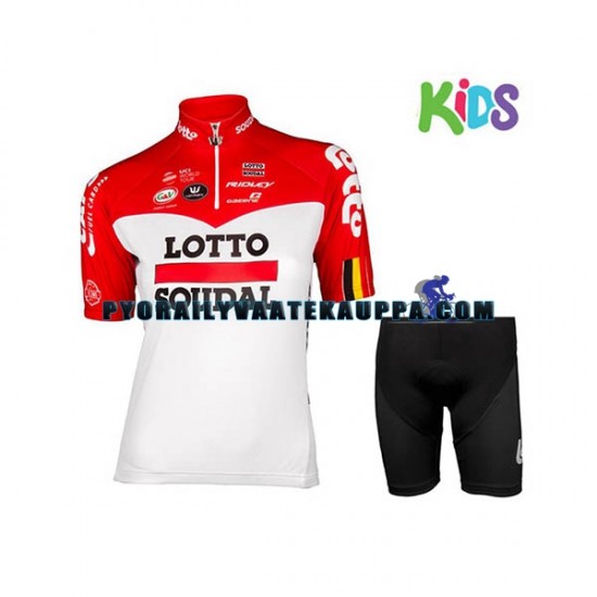 Pyöräilypaita + Pyöräilyshortsit 2018 Lotto Soudal Lapset N001