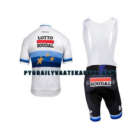 Pyöräilypaita + Bib Pyöräilyshortsit 2018 Lotto Soudal Miehet N005