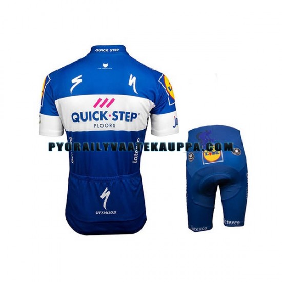 Pyöräilypaita + Pyöräilyshortsit 2018 Quick Step Floors Lapset N001