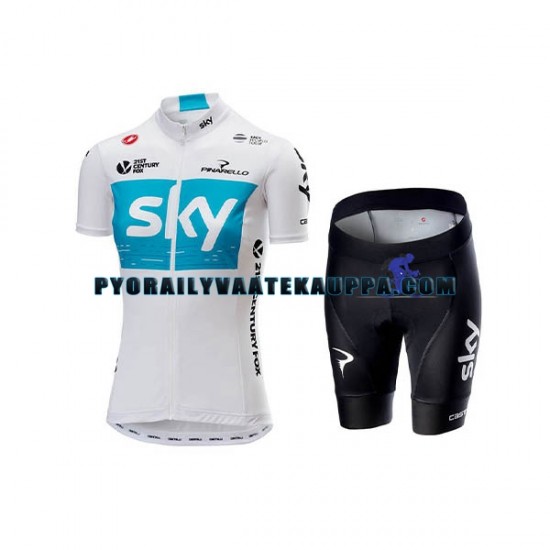 Pyöräilypaita + Pyöräilyshortsit 2018 Team Sky Naiset N001