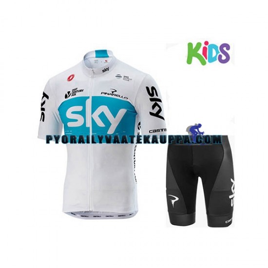 Pyöräilypaita + Pyöräilyshortsit 2018 Team Sky Lapset N001