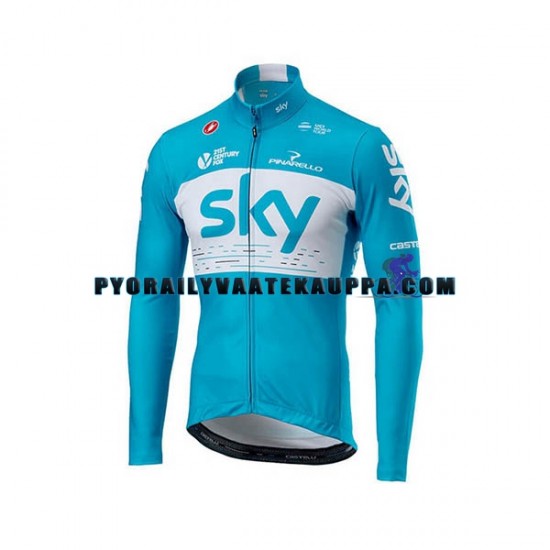 Pyöräilypaita Pitkähihainen 2018 Team Sky Miehet N002