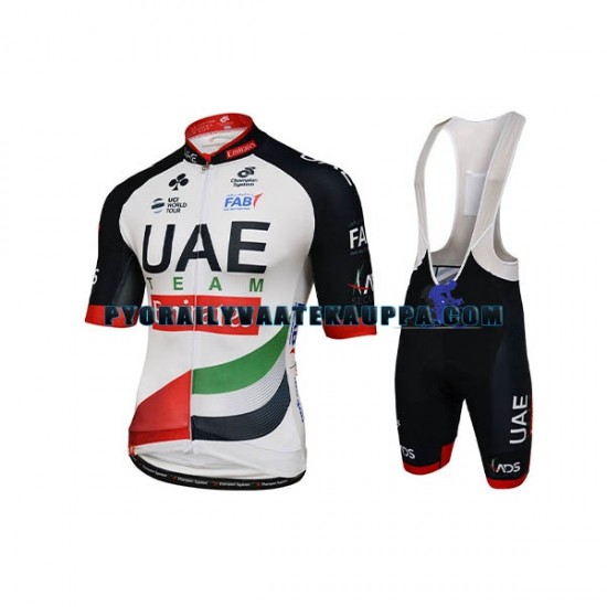 Pyöräilypaita + Bib Pyöräilyshortsit 2018 Team UAE Miehet N001