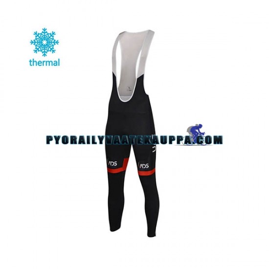 Bib Pyöräilyhousut Talvi Thermal Fleece 2018 Team UAE Miehet N001