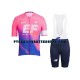 Pyöräilypaita + Bib Pyöräilyshortsit 2019 EF Education First Pro Miehet N001