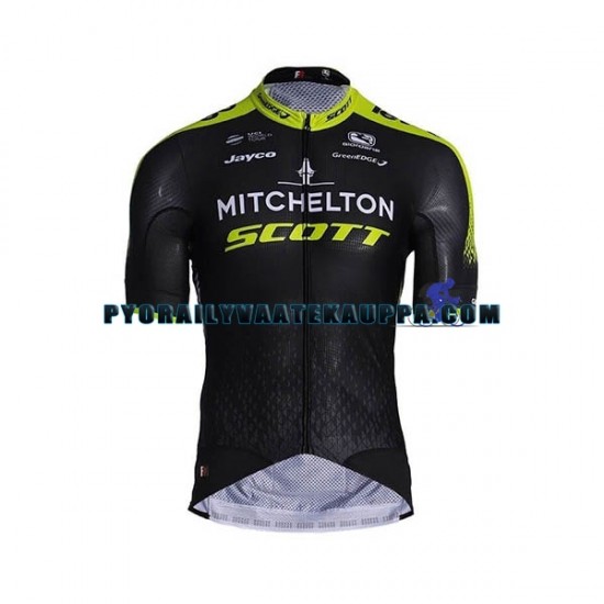 Pyöräilypaita + Bib Pyöräilyshortsit 2019 Mitchelton-Scott Miehet N001