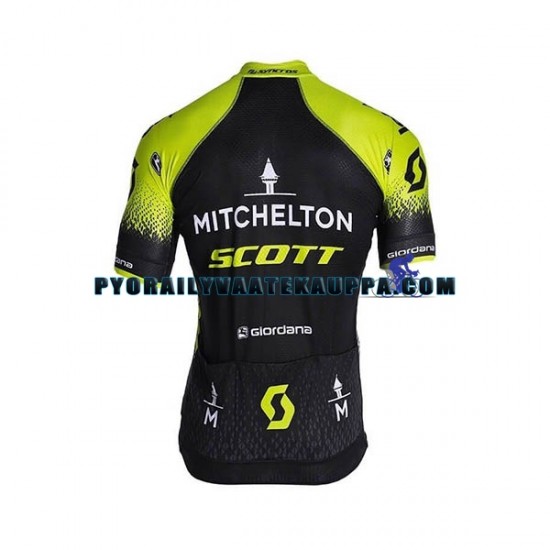 Pyöräilypaita + Bib Pyöräilyshortsit 2019 Mitchelton-Scott Miehet N001