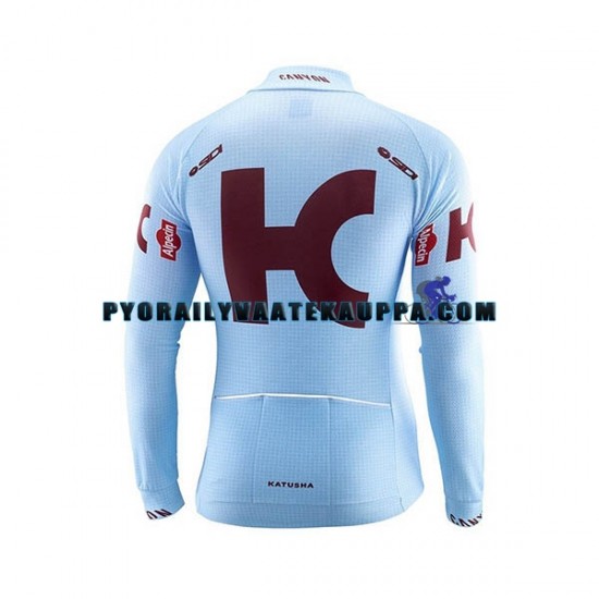 Pyöräilypaita Pitkähihainen + Bib Pyöräilyhousut 2019 Team Katusha Alpecin Miehet N001