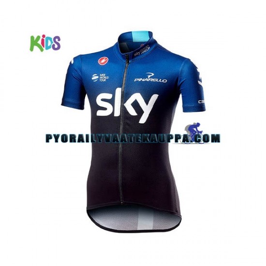 Pyöräilypaita 2019 Team Sky Lapset N001