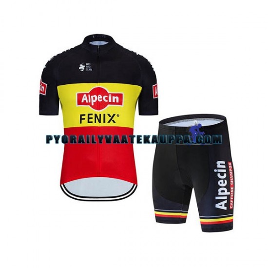 Pyöräilypaita + Pyöräilyshortsit 2020 Alpecin-Fenix Miehet N002