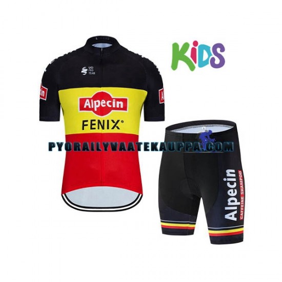 Pyöräilypaita + Pyöräilyshortsit 2020 Alpecin-Fenix Lapset N002