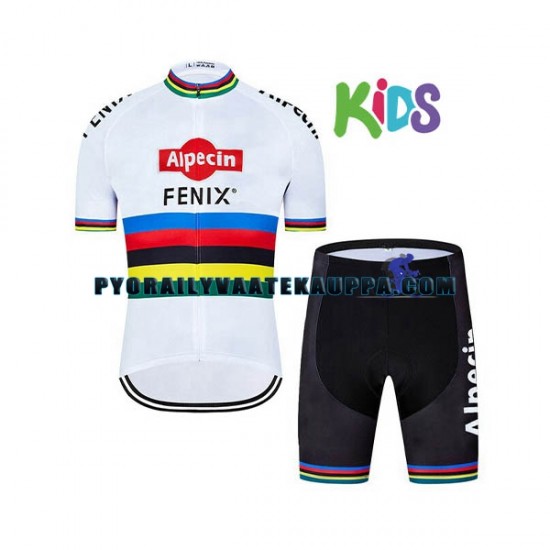 Pyöräilypaita + Pyöräilyshortsit 2020 Alpecin-Fenix Lapset N003