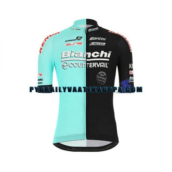 Pyöräilypaita + Bib Pyöräilyshortsit 2020 Bianchi Countervail Miehet N001