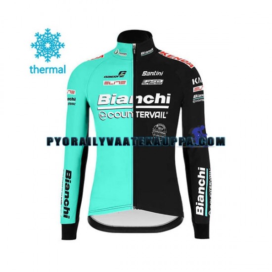 Pyöräilypaita Talvi Thermal Fleece 2020 Bianchi Countervail Miehet N001