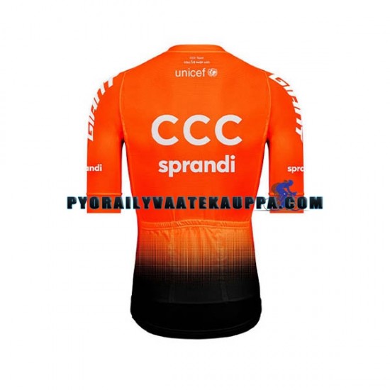 Pyöräilypaita + Bib Pyöräilyshortsit 2020 CCC Pro Team Miehet N001