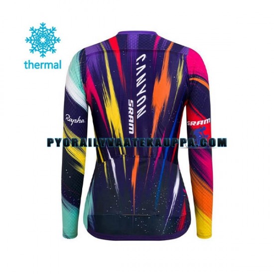 Pyöräilypaita Talvi Thermal Fleece 2020 Canyon-SRAM Naiset N001