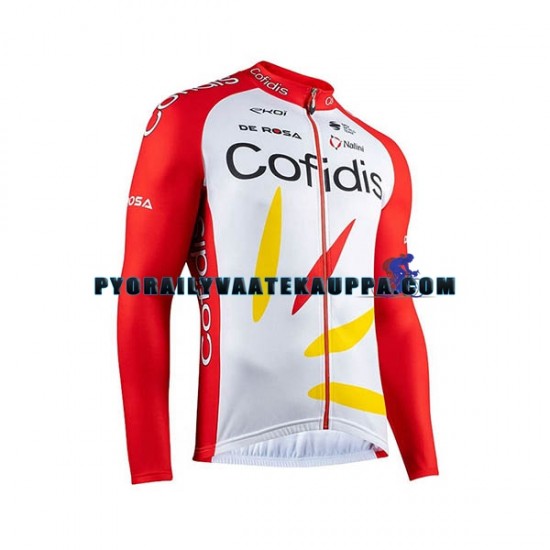 Pyöräilypaita Pitkähihainen 2020 Cofidis Pro Team Miehet N001