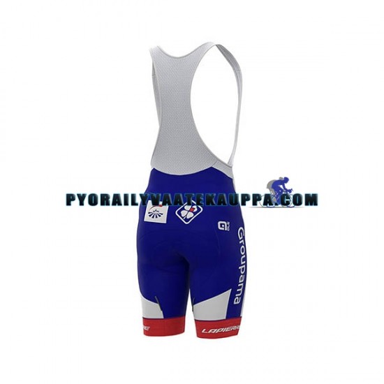 Pyöräilypaita + Bib Pyöräilyshortsit 2020 Groupama-FDJ Miehet N001