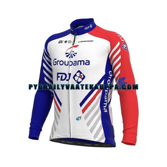 Pyöräilypaita Pitkähihainen 2020 Groupama-FDJ Miehet N001