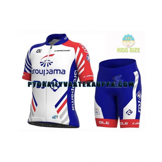 Pyöräilypaita + Pyöräilyshortsit 2020 Groupama-FDJ Lapset N001