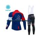 Pyöräilypaita Pitkähihainen + Bib Pyöräilyhousut Talvi Thermal Fleece 2020 IAM Cycling Miehet N002