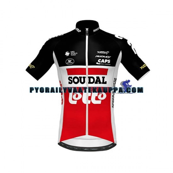 Pyöräilypaita + Bib Pyöräilyshortsit 2020 Lotto Soudal Miehet N001