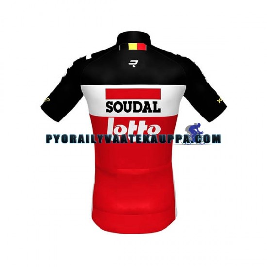 Pyöräilypaita + Bib Pyöräilyshortsit 2020 Lotto Soudal Miehet N001