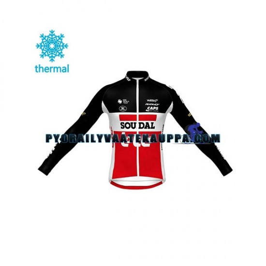 Pyöräilypaita Talvi Thermal Fleece 2020 Lotto Soudal Miehet N001