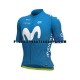 Pyöräilypaita + Bib Pyöräilyshortsit 2020 Movistar Team Miehet N001