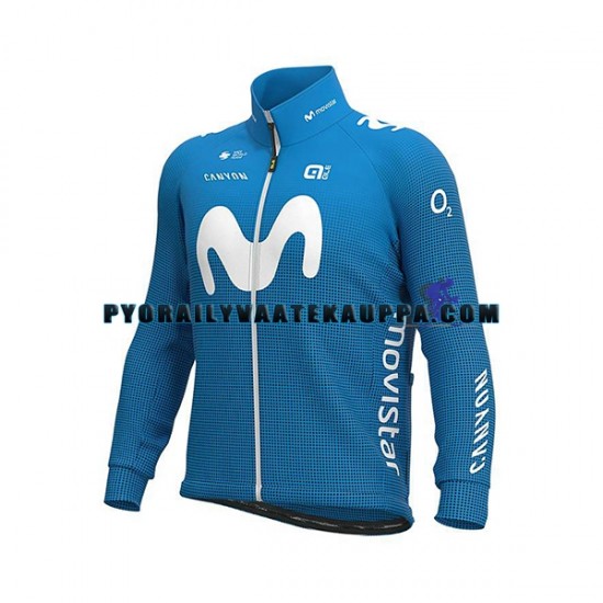 Pyöräilypaita Pitkähihainen 2020 Movistar Team Miehet N001