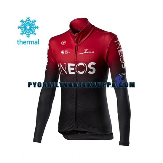 Pyöräilypaita Talvi Thermal Fleece 2020 TEAM INEOS Miehet N001