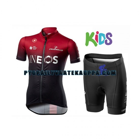 Pyöräilypaita + Pyöräilyshortsit 2020 TEAM INEOS Lapset N001