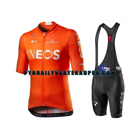 Pyöräilypaita + Bib Pyöräilyshortsit 2020 TEAM INEOS Miehet N002