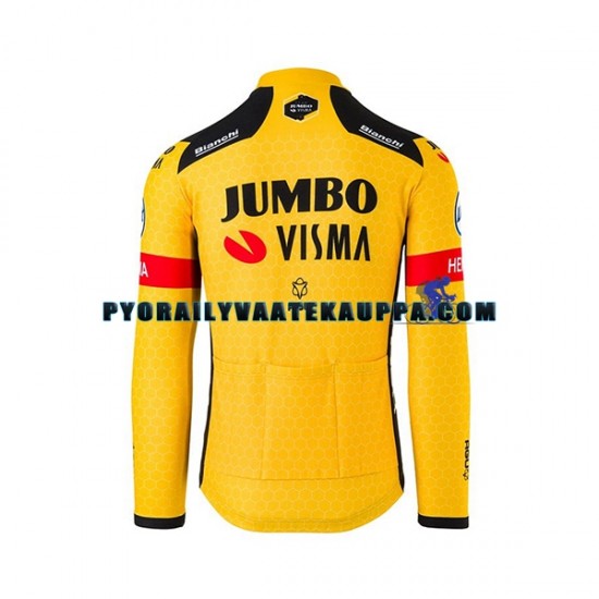 Pyöräilypaita Pitkähihainen 2020 Team Jumbo-Visma Miehet N001