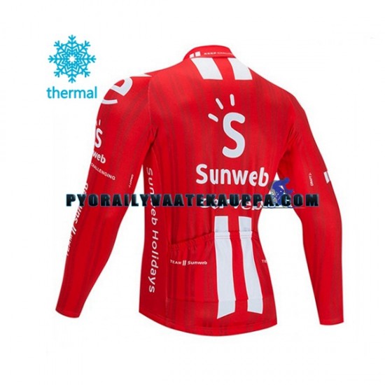 Pyöräilypaita Talvi Thermal Fleece 2020 Team Sunweb Miehet N001