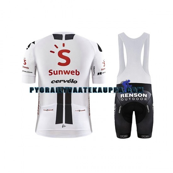 Pyöräilypaita + Bib Pyöräilyshortsit 2020 Team Sunweb Miehet N002