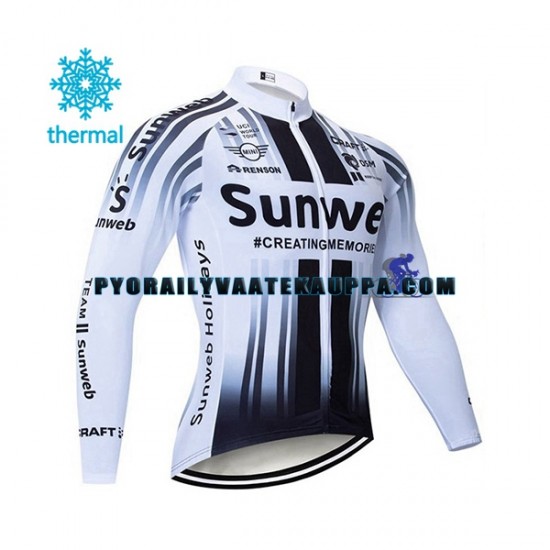 Pyöräilypaita Talvi Thermal Fleece 2020 Team Sunweb Miehet N002