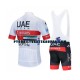 Pyöräilypaita + Bib Pyöräilyshortsit 2020 UAE Team Emirates Miehet N001