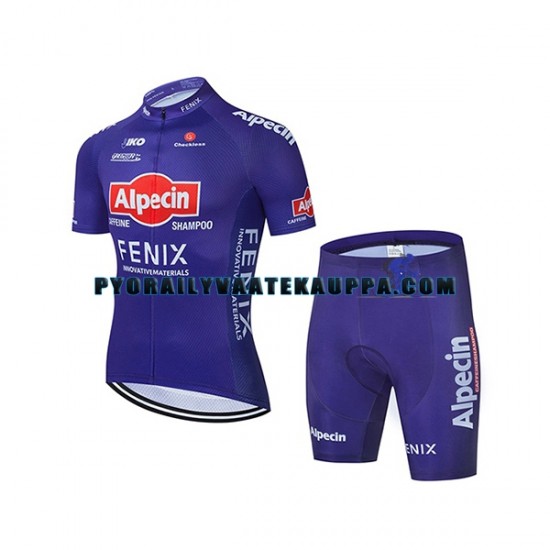 Pyöräilypaita + Pyöräilyshortsit 2021 Alpecin-Fenix Lapset N001