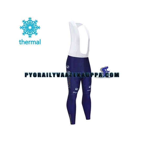 Bib Pyöräilyhousut Talvi Thermal Fleece 2021 Astana-Premier Tech Miehet N001